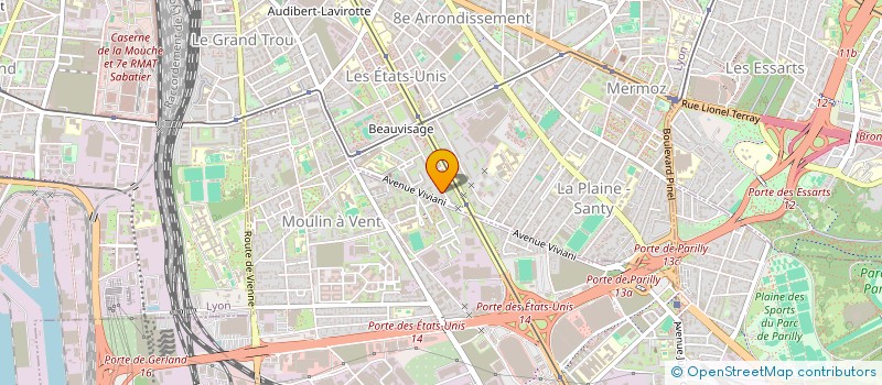 localisation de l'entreprise MADAME HIND SALHI  LYON