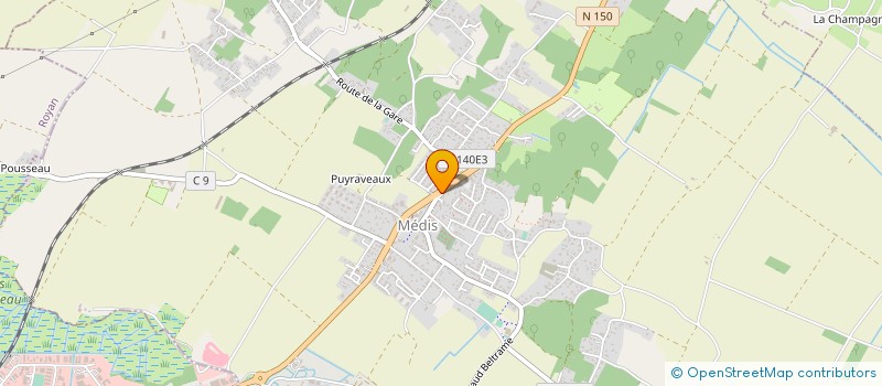 localisation de l'entreprise MADAME HIND SLAOUI  MEDIS