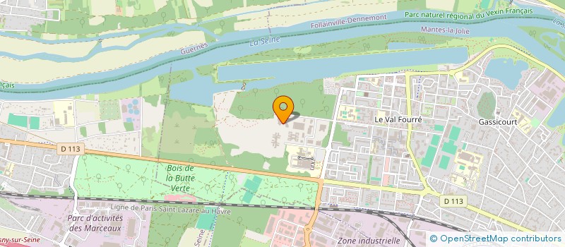 localisation de l'entreprise MADAME HIND SLIMANI TLEMANI  MANTES-LA-JOLIE