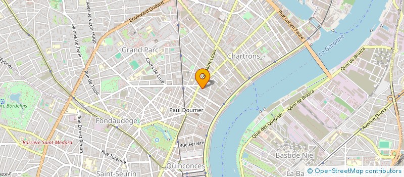 localisation de l'entreprise MADAME HIND YASSIF  BORDEAUX