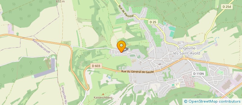 localisation de l'entreprise MADAME HIND ZBIDI  LONGEVILLE-LES-SAINT-AVOLD