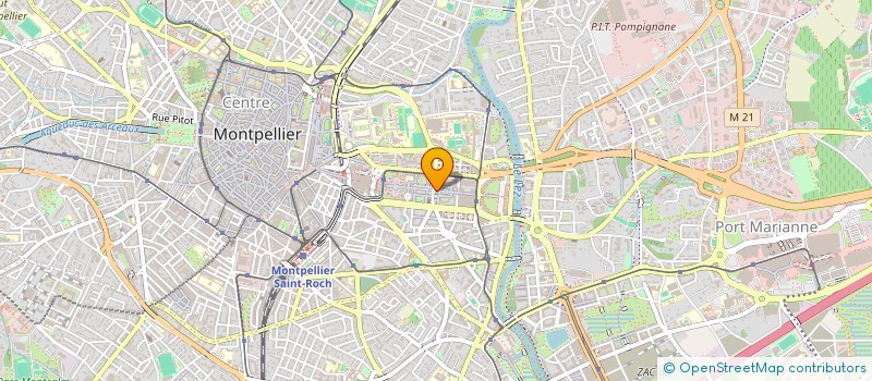 localisation de l'entreprise MADAME HINDA HADDI à MONTPELLIER