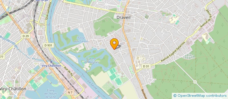 localisation de l'entreprise MADAME HINDE BELARBI à DRAVEIL