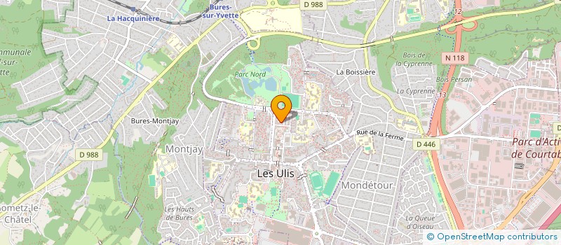 localisation de l'entreprise MADAME HINDE CHAOUK à LES ULIS