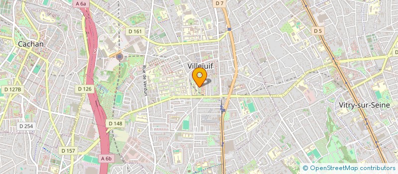 localisation de l'entreprise MADAME HINDE FATHALLAH à VILLEJUIF