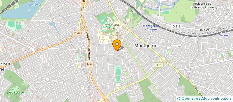 localisation de l'entreprise MADAME HINDE MAHMOUDI à MONTGERON