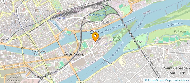 localisation de l'entreprise MADAME HINDE RHIOUASSE à NANTES