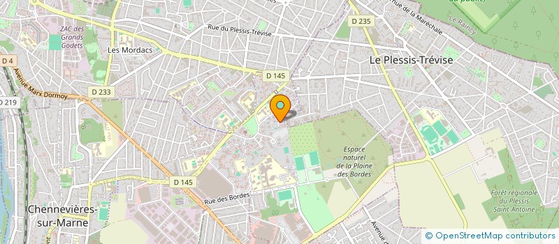 localisation de l'entreprise MADAME HIRAN GUIDOUM à CHENNEVIERES-SUR-MARNE