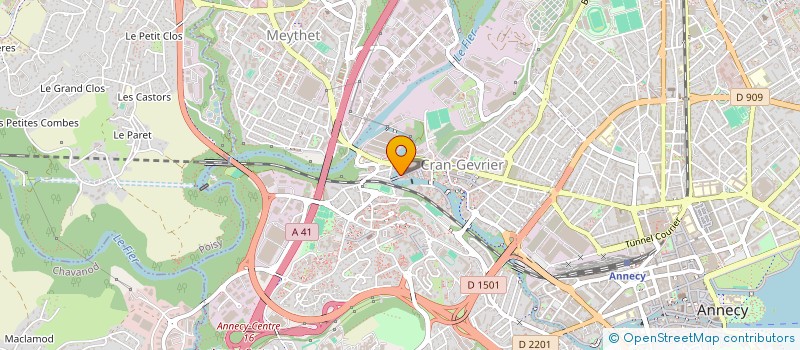 localisation de l'entreprise MADAME HIRIJE QERIMI à ANNECY