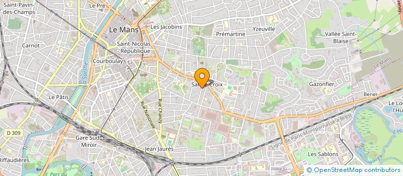 localisation de l'entreprise MADAME HIROKO AMANO  LE MANS