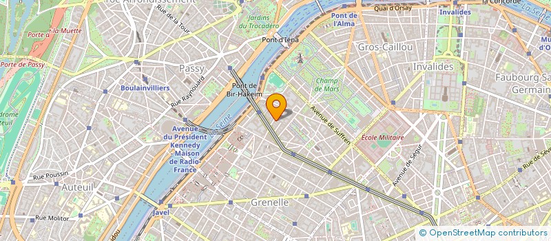 localisation de l'entreprise MADAME HIROKO YAMAMOTO  PARIS