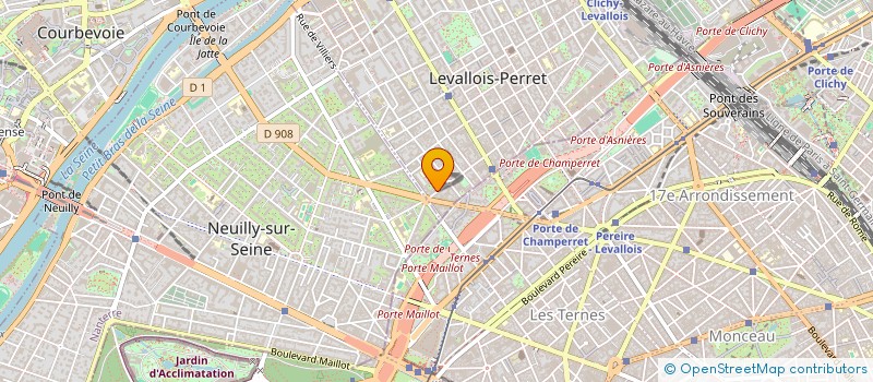 localisation de l'entreprise MADAME HISAMI KUSANO à LEVALLOIS-PERRET