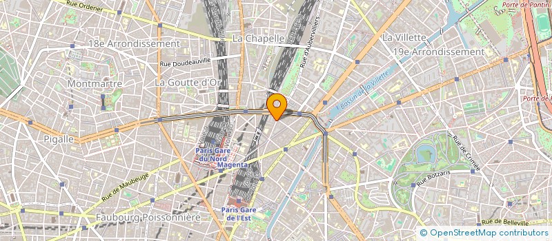 localisation de l'entreprise MADAME HISMHAELL BOUNAAS  PARIS