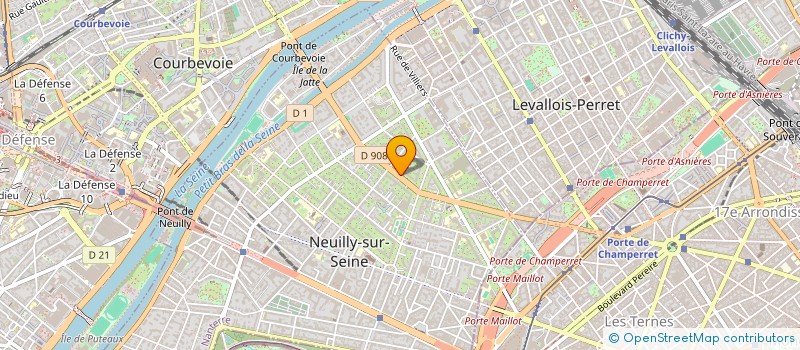 localisation de l'entreprise MADAME HITOHI HARIGAYA à NEUILLY-SUR-SEINE