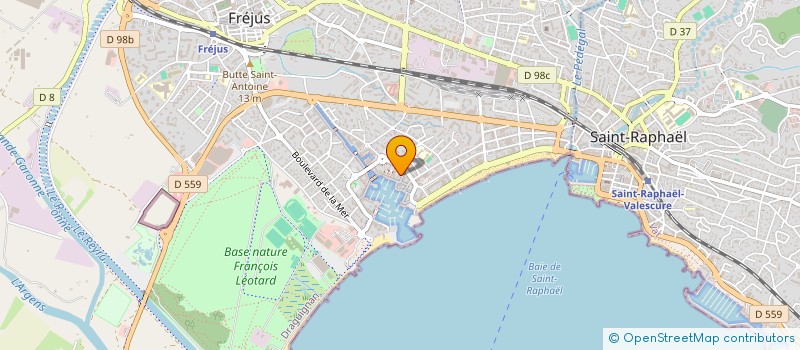 localisation de l'entreprise MADAME HOA PHAM à FREJUS