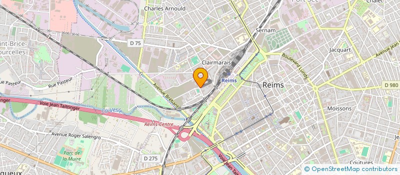 localisation de l'entreprise MADAME HOCAINE HAMMADI à REIMS
