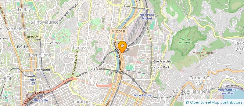 localisation de l'entreprise MADAME HODA EL HOUARI  NICE