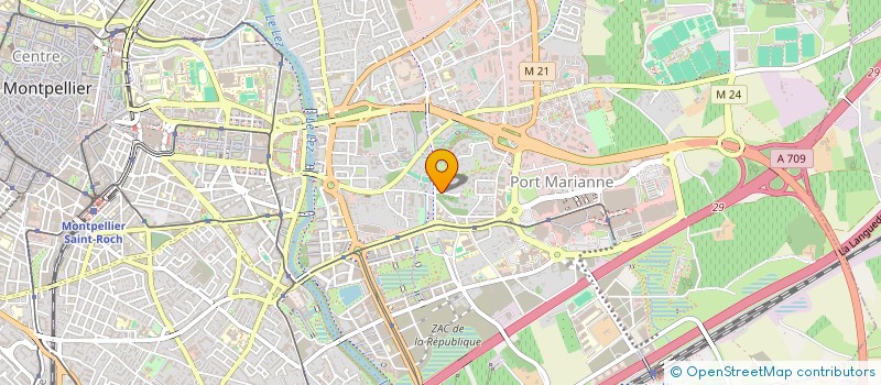 localisation de l'entreprise MADAME HODNA BOURAS à MONTPELLIER