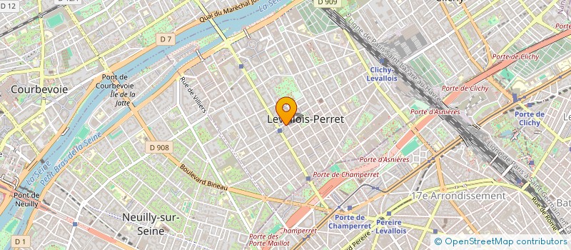 localisation de l'entreprise MADAME HOK TOU à LEVALLOIS-PERRET