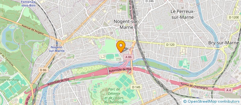 localisation de l'entreprise MADAME HOLLY AYLETT  NOGENT SUR MARNE