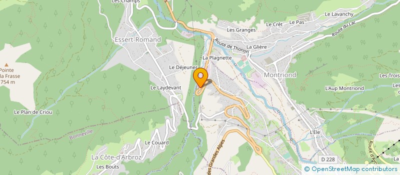 localisation de l'entreprise MADAME HOLLY HULL  MORZINE