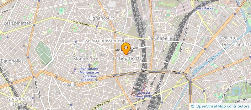 localisation de l'entreprise MADAME HOLY AURELIA SICARD  PARIS