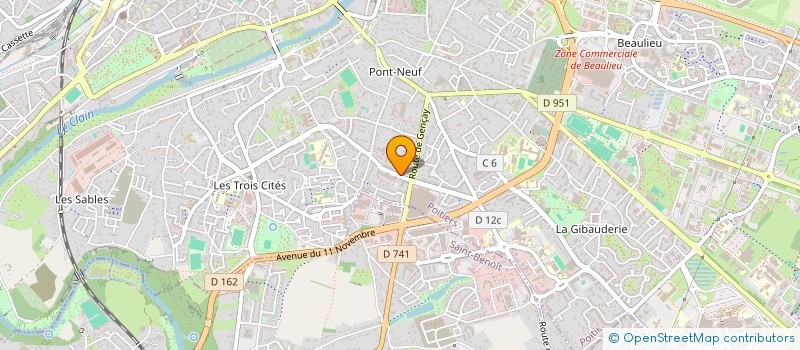 localisation de l'entreprise MADAME HOMAYRA SULTANA RUPA  POITIERS