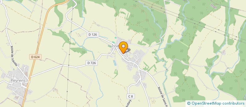 localisation de l'entreprise MADAME HOMBELINE GALEY  ISSEL