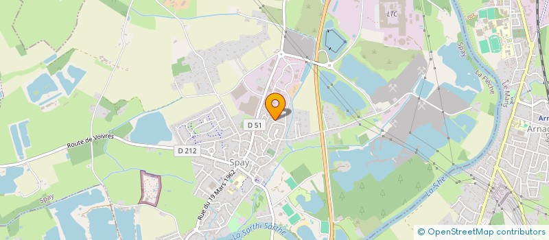 localisation de l'entreprise MADAME HOMBELINE HOULBERT  SPAY