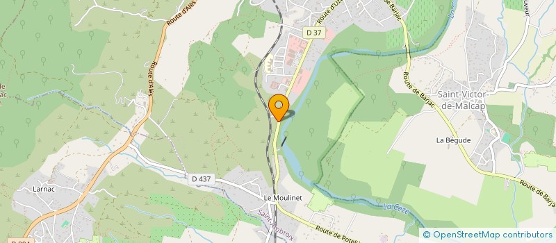 localisation de l'entreprise MADAME HONEY MELVILLE-BROWN  SAINT-AMBROIX