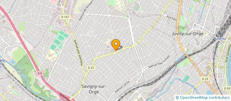localisation de l'entreprise MADAME HONG MY LOAN HUYNH  SAVIGNY-SUR-ORGE