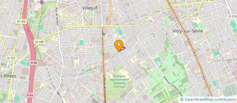 localisation de l'entreprise MADAME HONG QU  VILLEJUIF