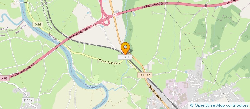 localisation de l'entreprise MADAME HONG ZHU  BALBIGNY