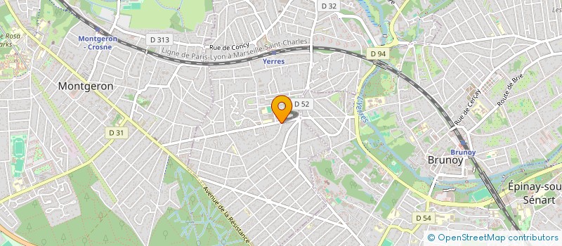 localisation de l'entreprise MADAME HONGGE CHEN  YERRES