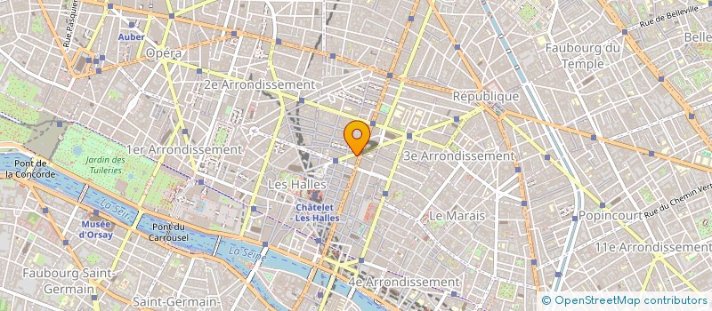 localisation de l'entreprise MADAME HONGJUN CHEN  PARIS