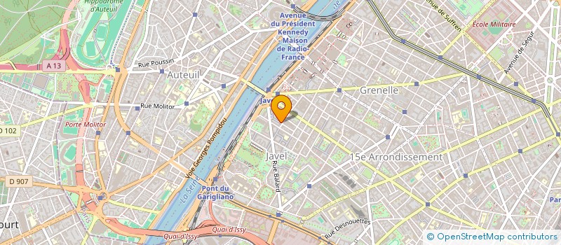 localisation de l'entreprise MADAME HONORINE BEH  PARIS