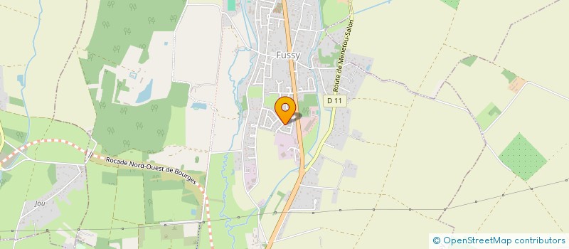 localisation de l'entreprise MADAME HONORINE BROUTIN  FUSSY