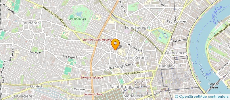 localisation de l'entreprise MADAME HONORINE CHRISTINE BIKAI BINWEI à BORDEAUX