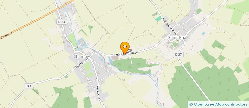 localisation de l'entreprise MADAME HONORINE COLLARD  SAINT-PHAL