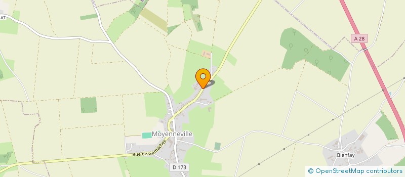 localisation de l'entreprise MADAME HONORINE COMONT BURGUET à MOYENNEVILLE