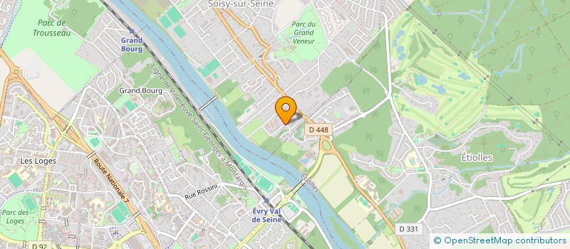 localisation de l'entreprise MADAME HONORINE MIRANNE à SOISY-SUR-SEINE