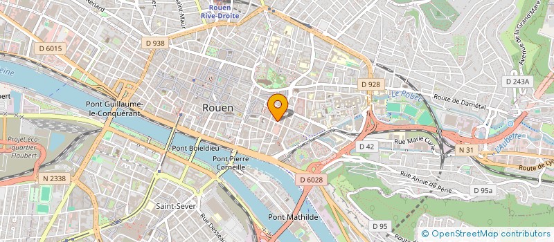 localisation de l'entreprise MADAME HONORINE ROHRBACH à ROUEN