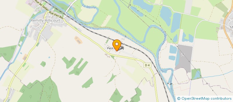 localisation de l'entreprise MADAME HONORINE SOBRAL DOS SANTOS  REMILLY-AILLICOURT