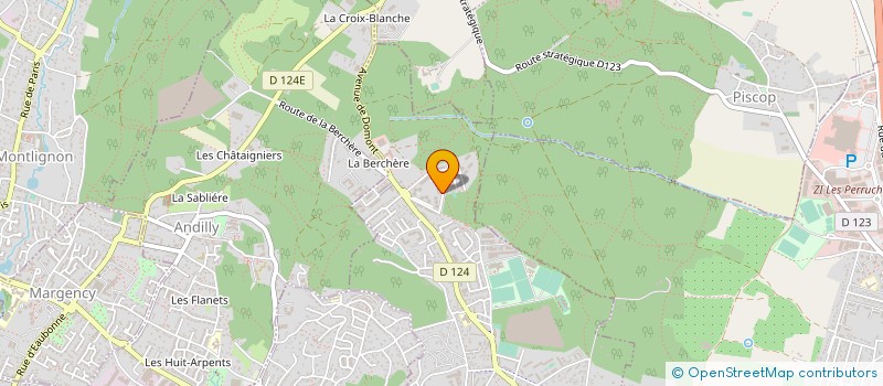 localisation de l'entreprise MADAME HORCIA TCHITEMBO MADY  MONTMORENCY