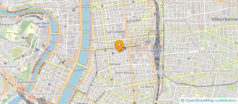 localisation de l'entreprise MADAME HORIA KADIK à LYON