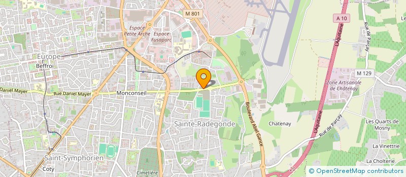 localisation de l'entreprise MADAME HORNELA TESSIER  TOURS