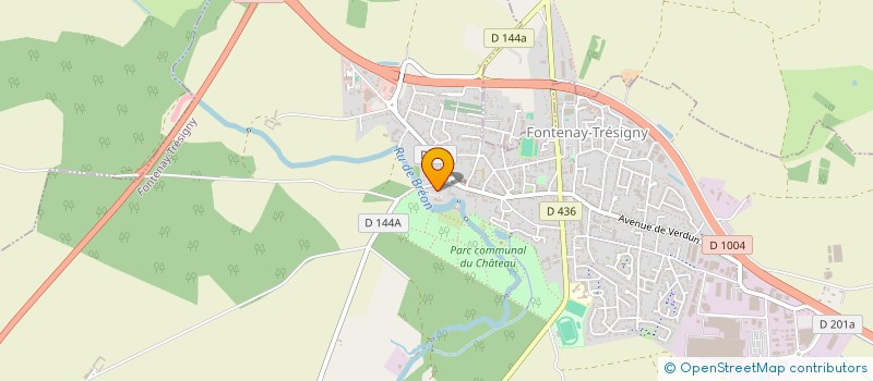 localisation de l'entreprise MADAME HORTANCE MVUMBI  FONTENAY-TRESIGNY