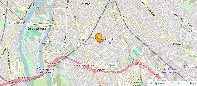 localisation de l'entreprise MADAME HORTENSE BABINET à TOULOUSE