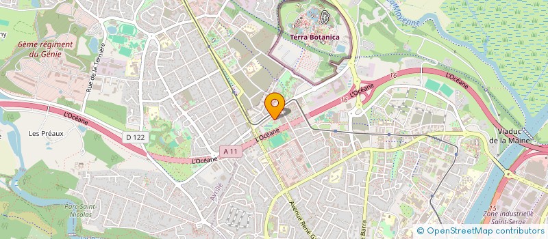 localisation de l'entreprise MADAME HORTENSE BOUTRY  ANGERS