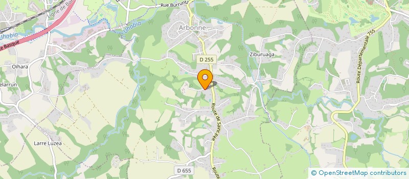 localisation de l'entreprise MADAME HORTENSE DE BERNES DE LONGVILLIERS  ARBONNE